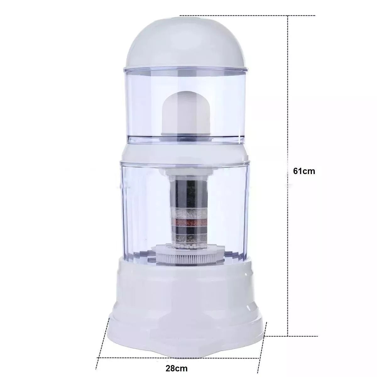 Promoción Purificador Filtro Mineralizador Agua 100% Natural 14 Litros - zaffary store