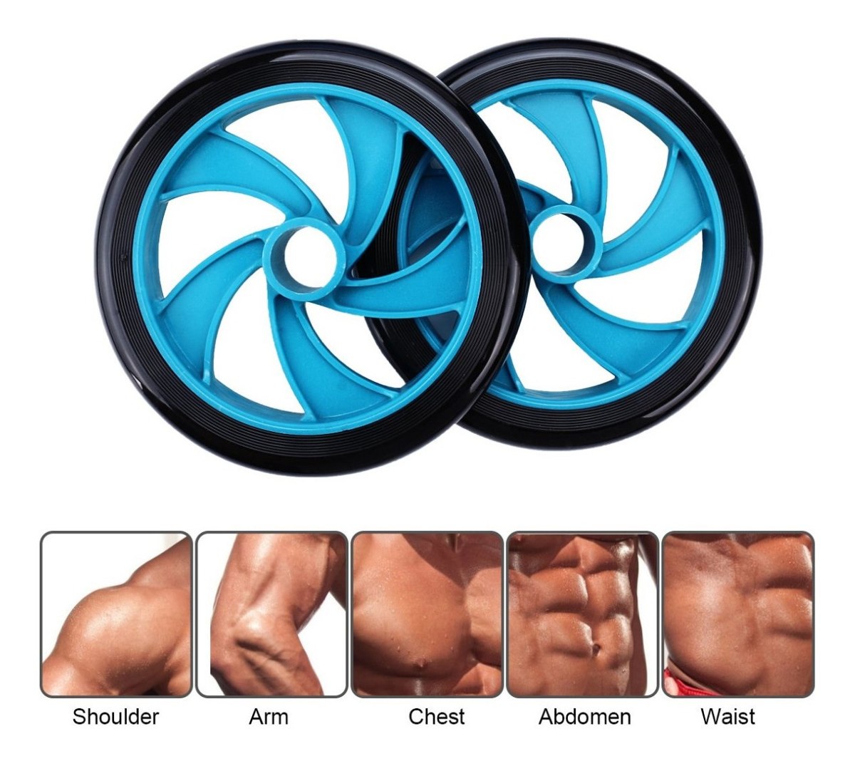 Rueda Para Ejercicios Abdominales Rodillo Abdomen + Tapete - zaffary store