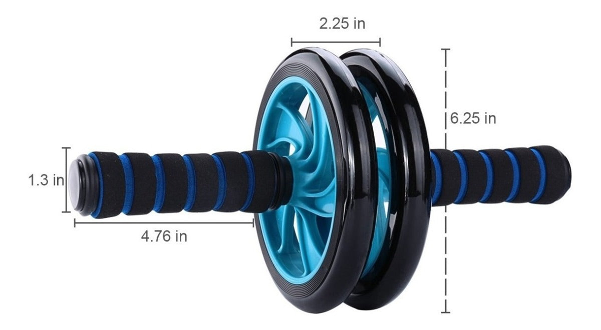 Rueda Para Ejercicios Abdominales Rodillo Abdomen + Tapete - zaffary store