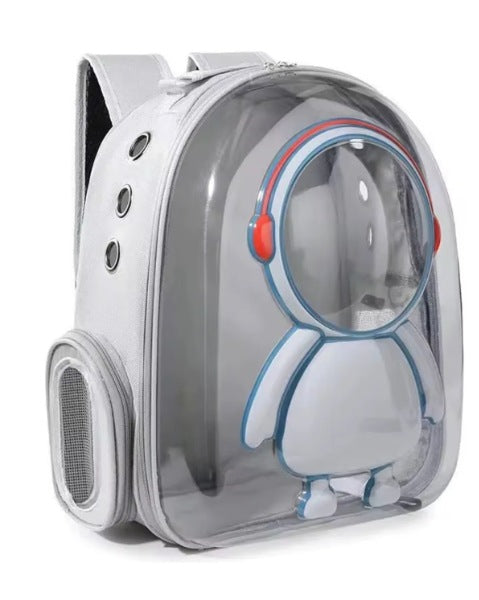 Morral Astronauta para Mascotas – Transporte Seguro para Perros y Gatos 🚀