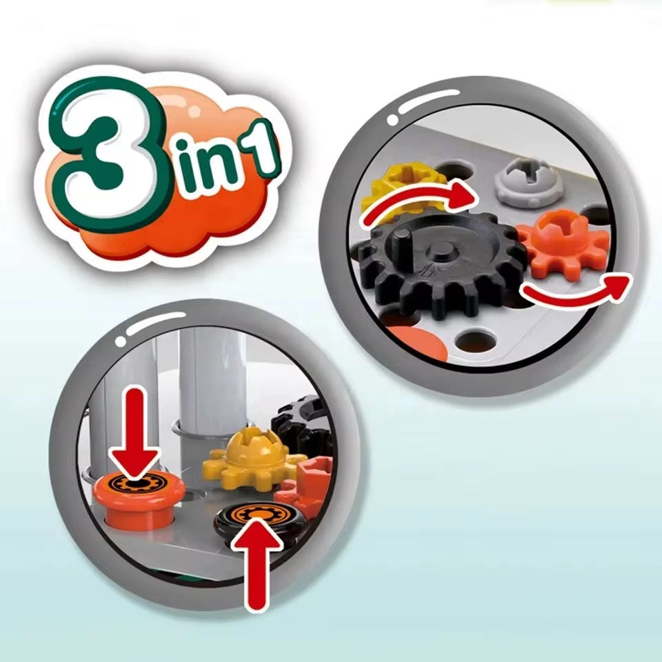 Set de Herramientas Infantil 3 en 1 🛠️ Maletín, Mesa de Trabajo y Juego Educativo