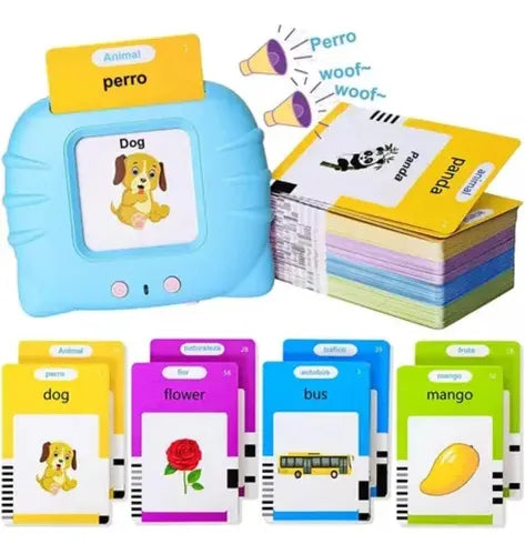 Lector Interactivo de Tarjetas Inglés/Español para Niños 🎧📚 | Aprendizaje Montessori