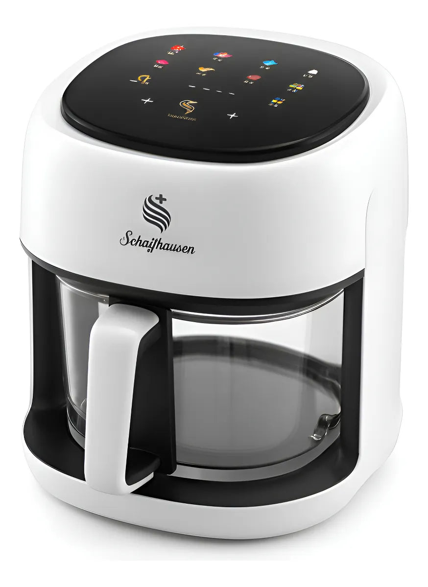 Freidora de Aire Schaffhausen 8L 🍟 Cocina Rápido y Sin Aceite – Color Blanco