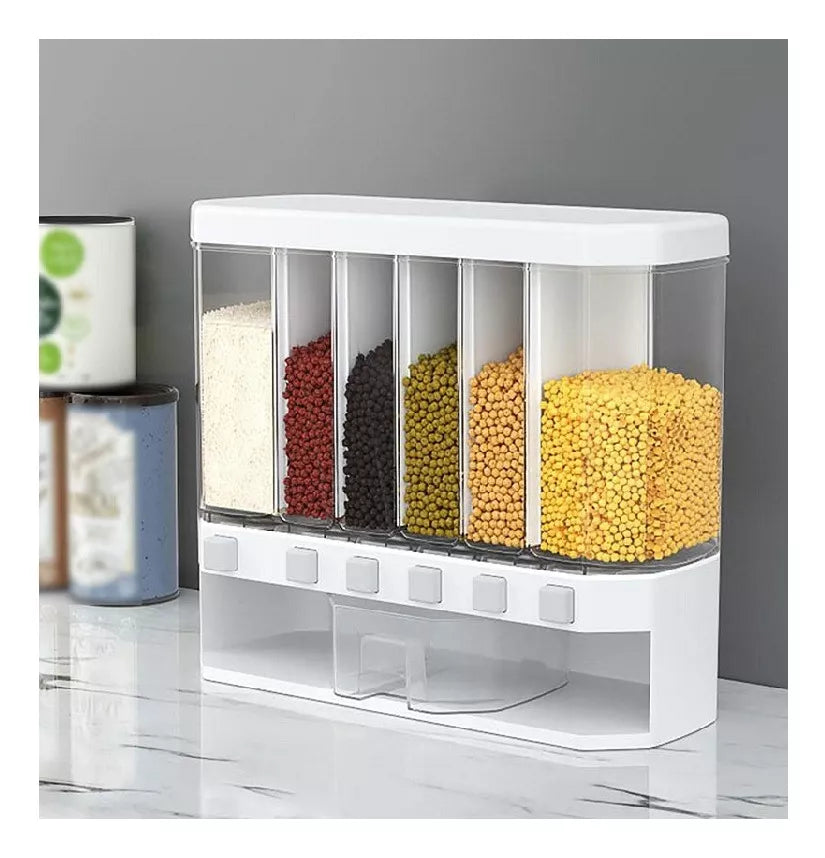 Dispensador Organizador De Granos Y Cereales Alta Calidad