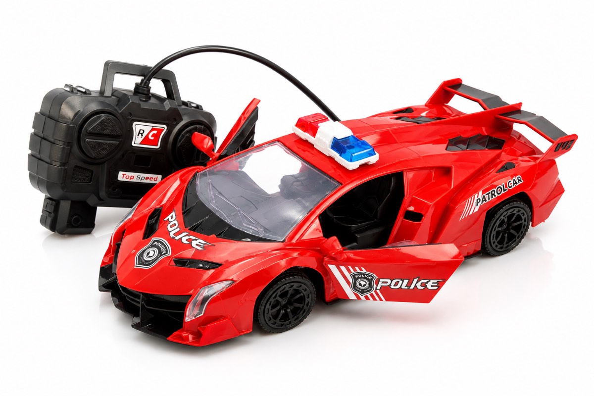 Carro a Control Remoto Recargable con Luces 🚗 Movimiento 360° para Niños