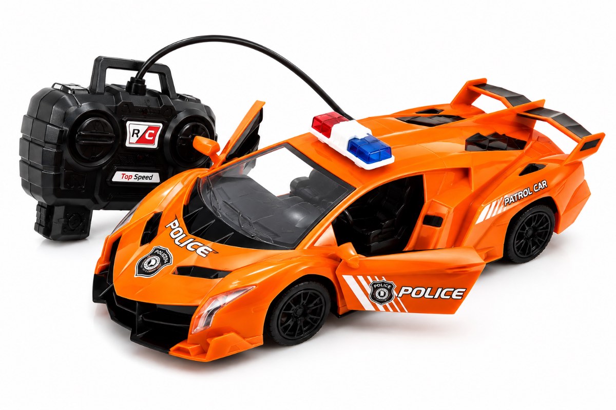 Carro a Control Remoto Recargable con Luces 🚗 Movimiento 360° para Niños