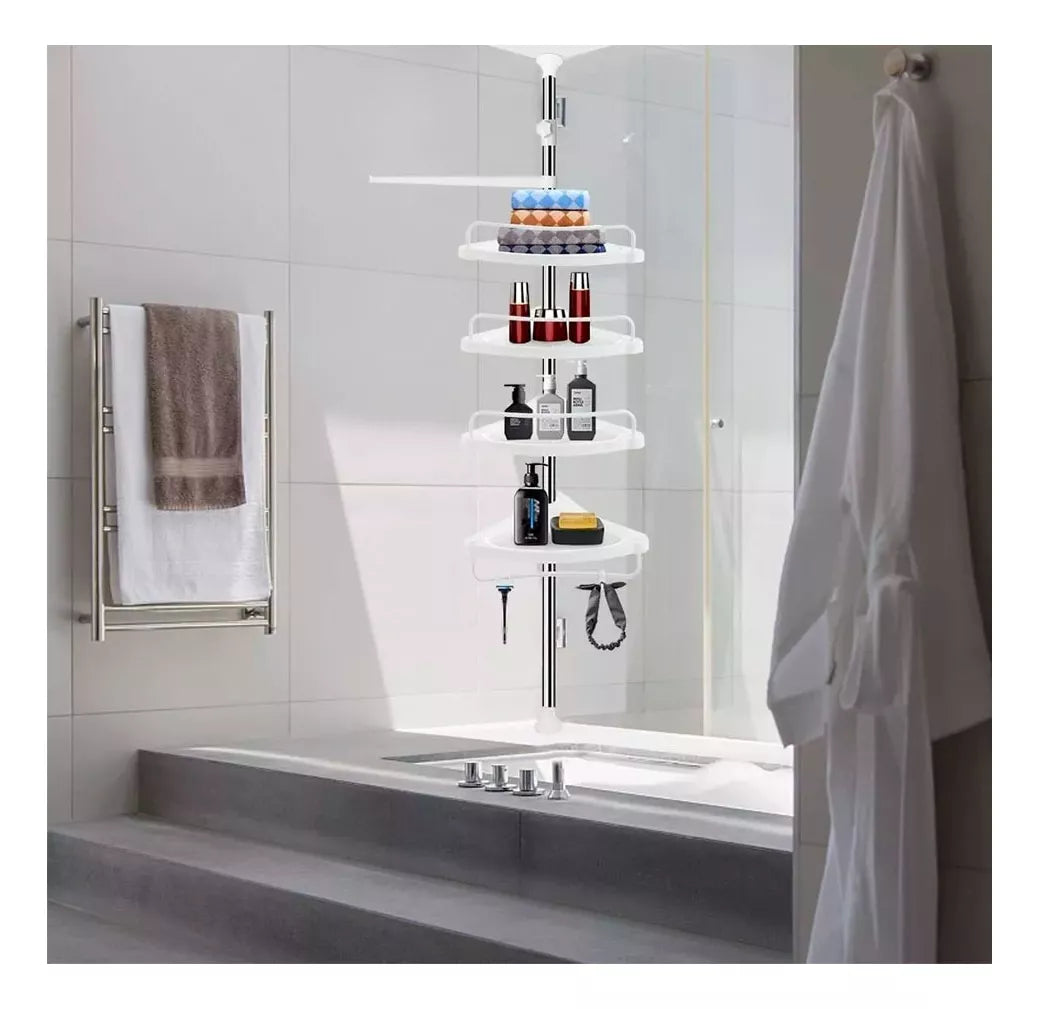 Combo Organizador Y Esquinero Baño Ducha
