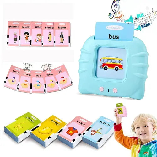 Lector Interactivo de Tarjetas Inglés/Español para Niños 🎧📚 | Aprendizaje Montessori
