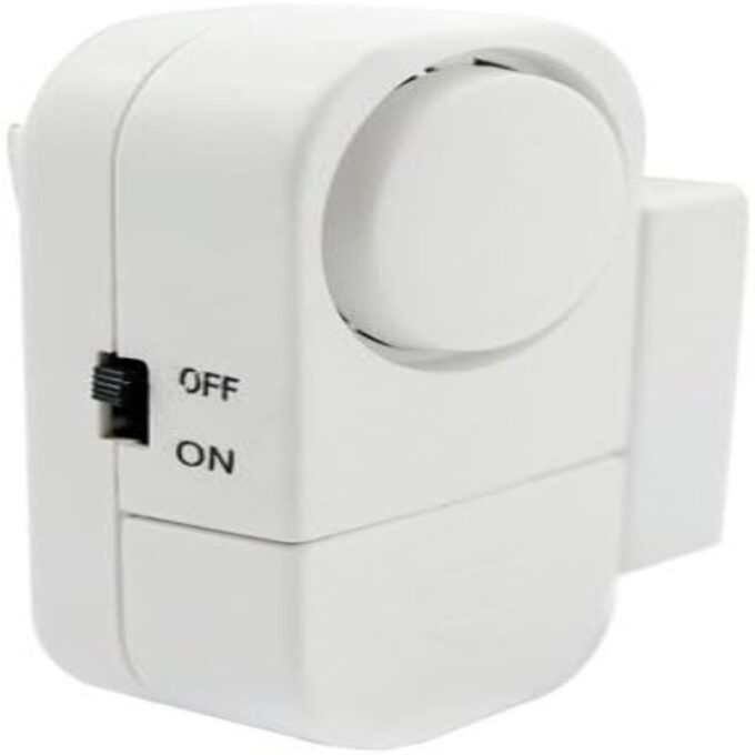 Alarma adhesiva con sensor para puerta