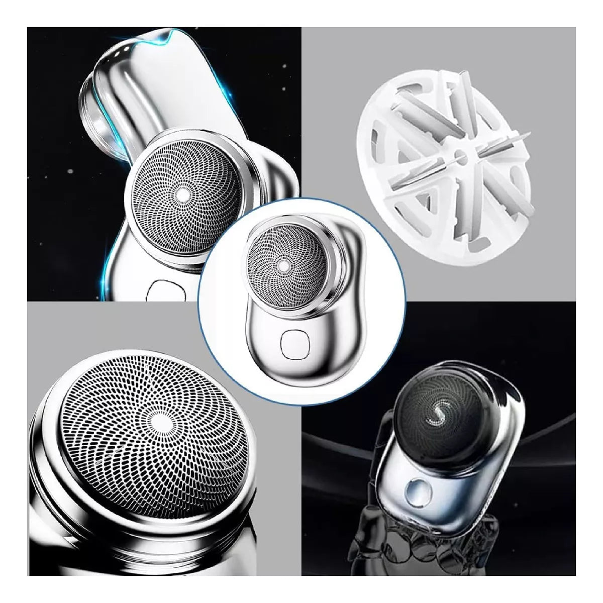Mini-shave Afeitadora Eléctrica Lavable Portátil Hombres
