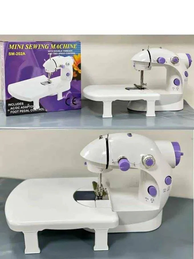 (1)Máquina de coser pequeña con tabla