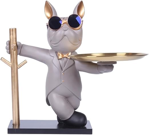 Escultura de perro