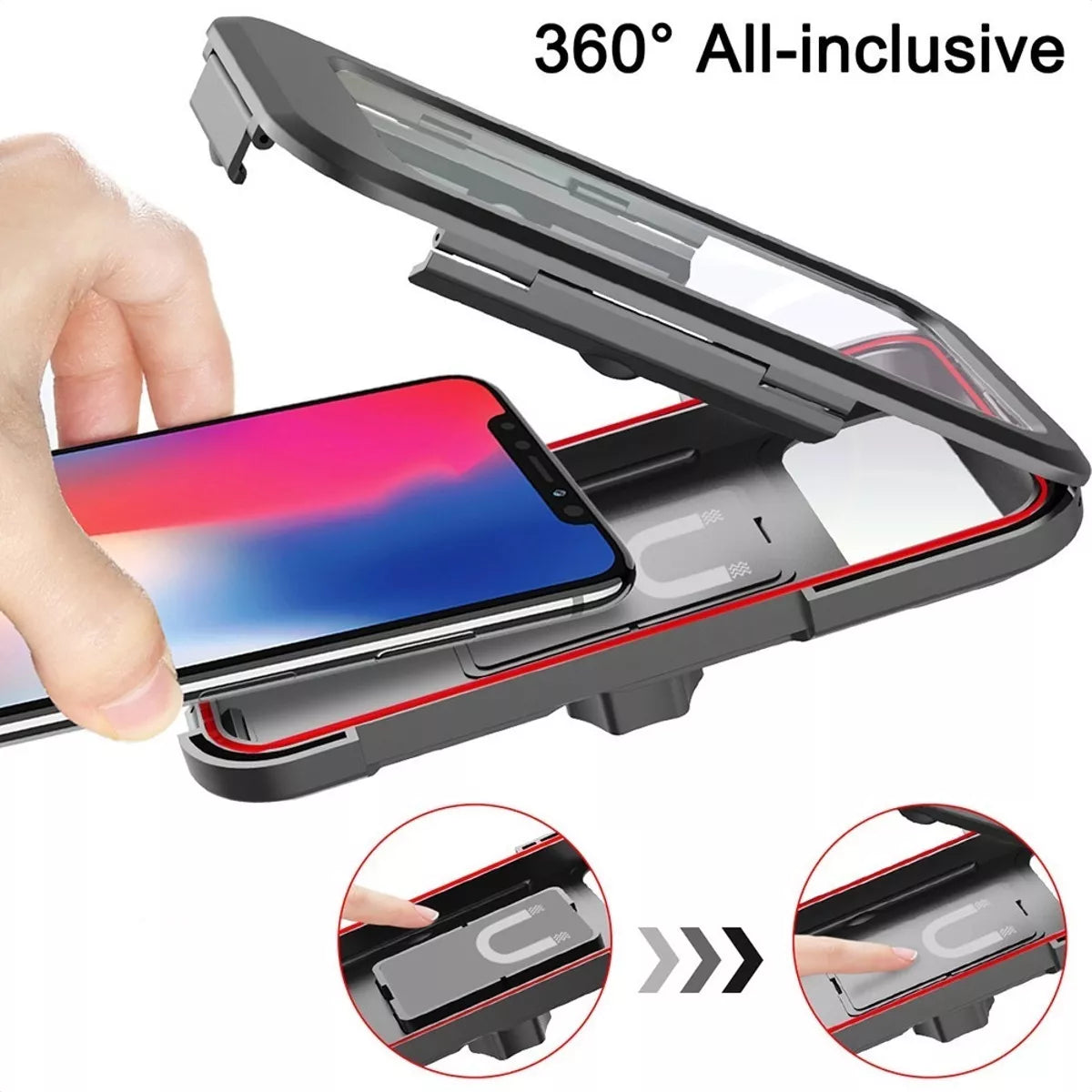 Soporte Celular Moto Bicicleta Estuche Universal Impermeable