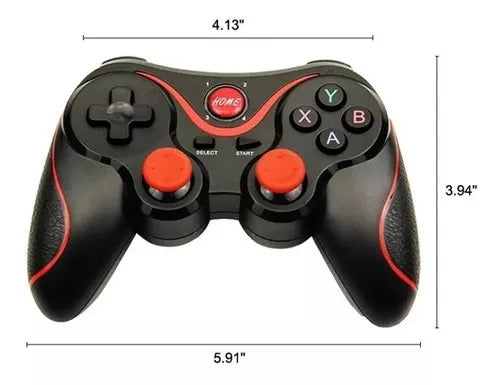 Control Inalámbrico Bluetooth Joystick Y Gamepad Android Ios Color Negro