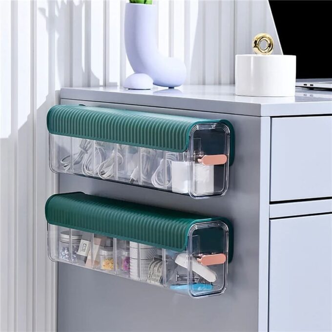 (1)Organizador multifuncional cajon adhesivo