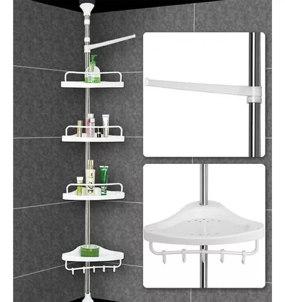 Combo Organizador Y Esquinero Baño Ducha