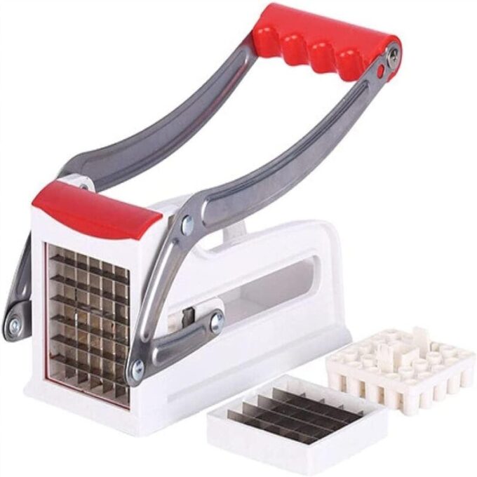 Maquina picadora de papas fritas rebanador de dos cuchillas FK23D-79
