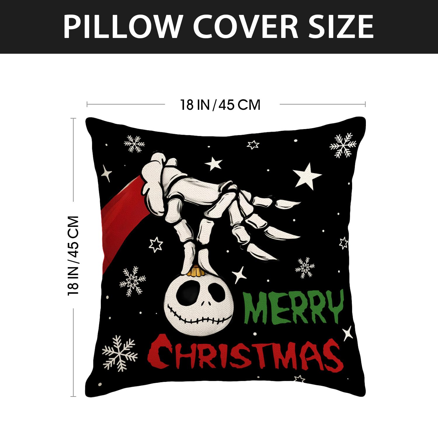 Funda de almohada de Navidad de invierno, decoración de Navidad, decoración navideña para el hogar, fiesta, sofá, dormitorio