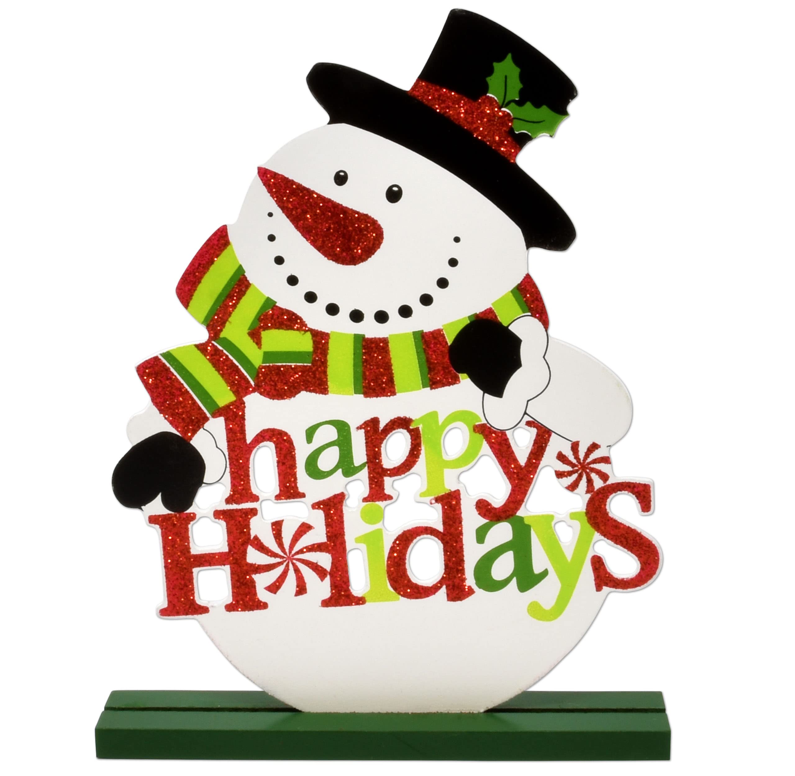 Gift Boutique 6 letreros de mesa de Navidad, centro de mesa de madera, muñeco de nieve, decoración de escritorio de madera para cocina, hogar, suministros de fiesta de Navidad