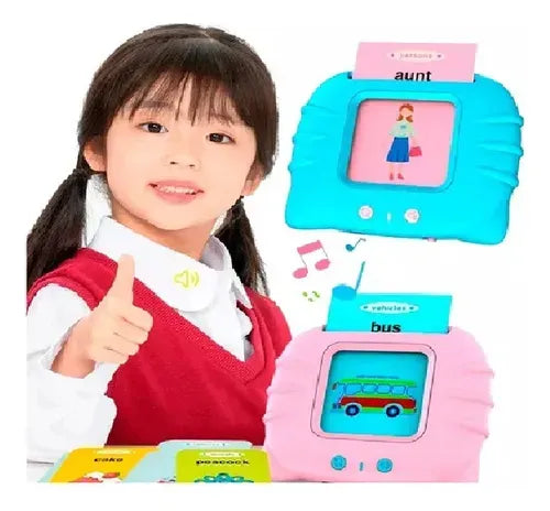 Lector Interactivo de Tarjetas Inglés/Español para Niños 🎧📚 | Aprendizaje Montessori