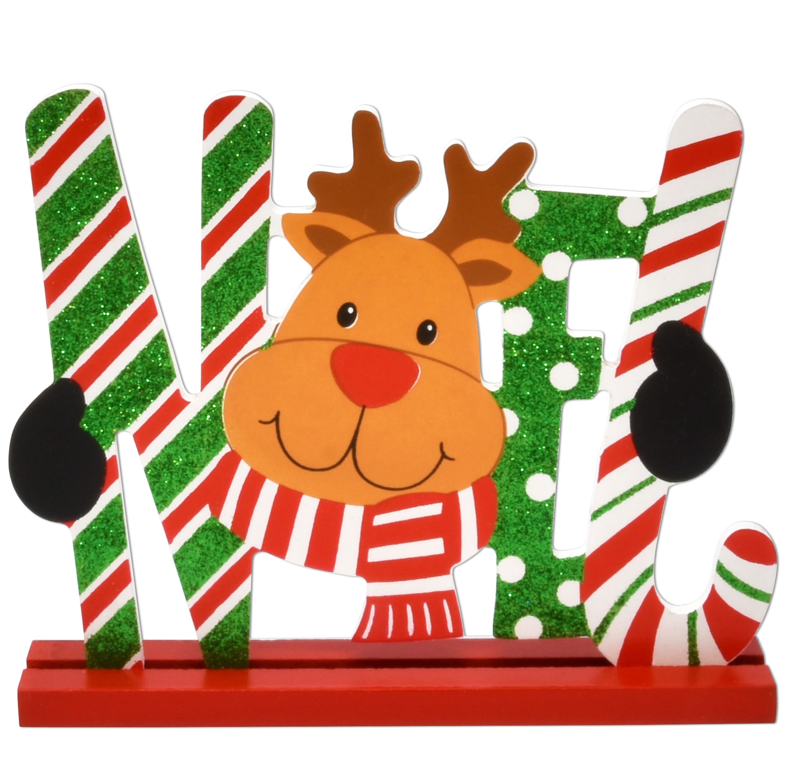 Gift Boutique 6 letreros de mesa de Navidad, centro de mesa de madera, muñeco de nieve, decoración de escritorio de madera para cocina, hogar, suministros de fiesta de Navidad