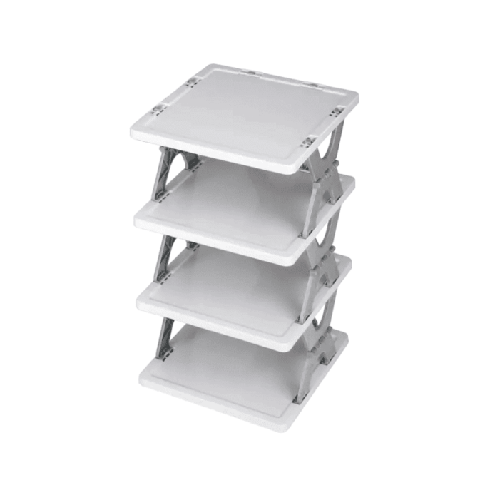 Zapatero multicapas organizador plegable para zapatos 3 niveles