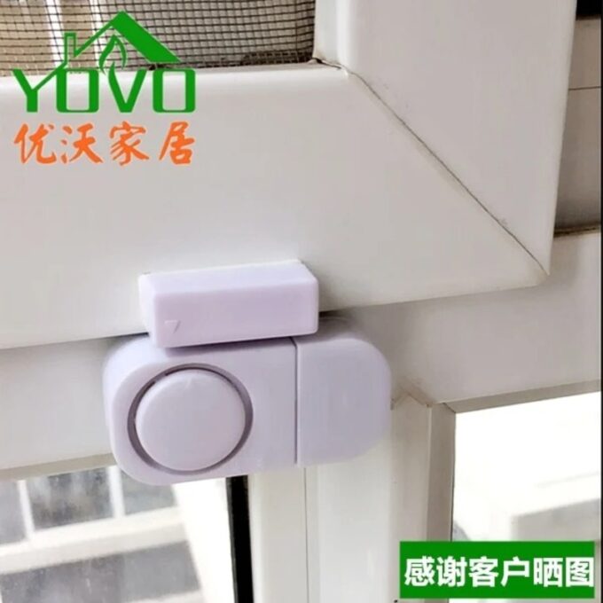 Alarma adhesiva con sensor para puerta