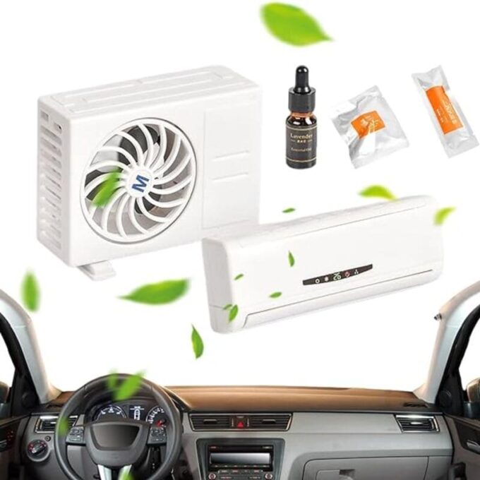 (1)Difusor de aroma para carro ambientador adhesivo