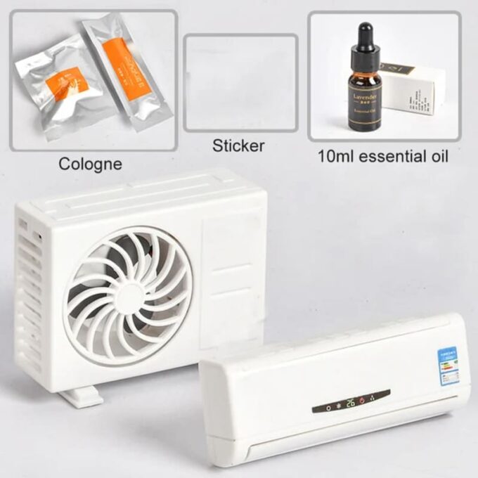 (1)Difusor de aroma para carro ambientador adhesivo