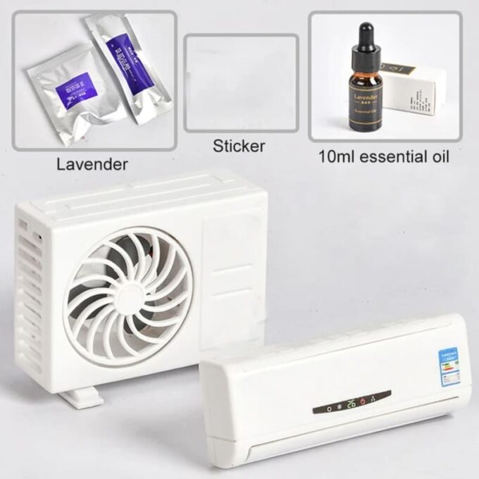 (1)Difusor de aroma para carro ambientador adhesivo