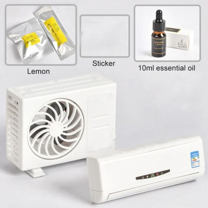 (1)Difusor de aroma para carro ambientador adhesivo