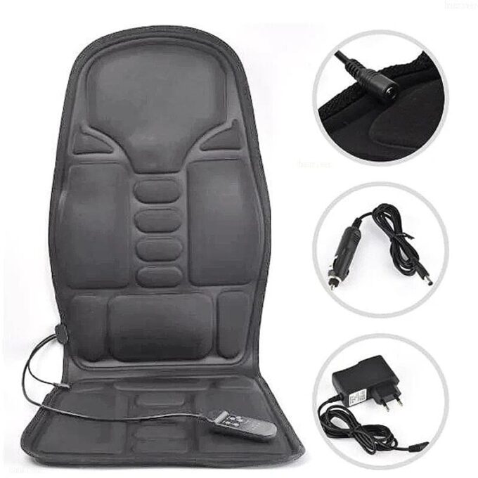 Asiento silla masajeador para carro cojin electrico calefaccion