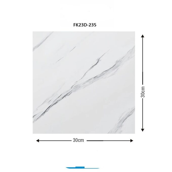 Azulejo adhesivo 30 x 30 blanco satinado pegatina decorativa