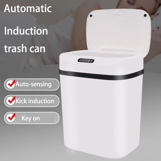 Basurera Inteligente Canasta con Sensor