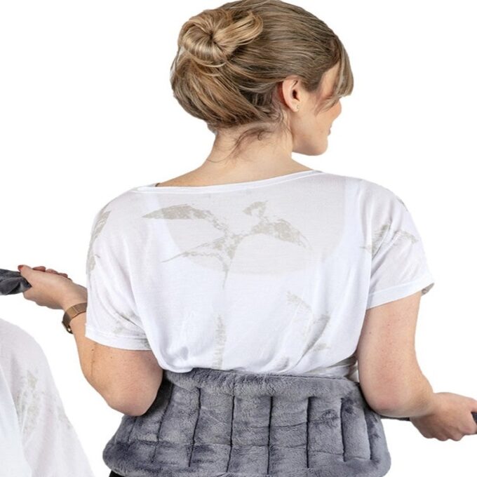 Almohadilla termica para cuello bufanda calefactora