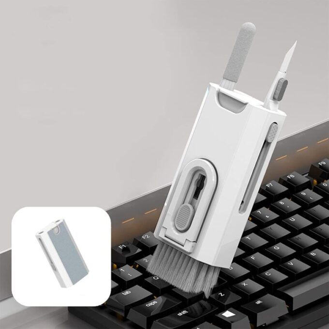 Kit cepillo limpiador 8 en 1 para equipos tecnologicos