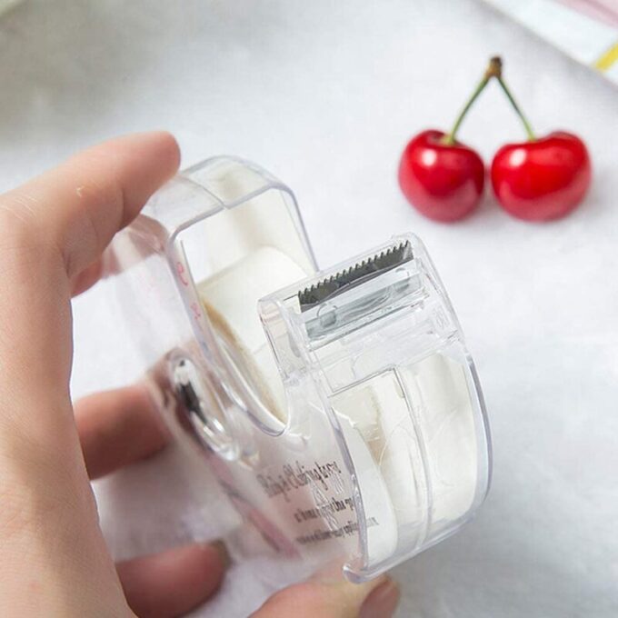 (1)CINTA MAGICA ADHESIVA TRANSPARTENTE E INVISIBLE PARA ROPA Y PIEL 3 MTS