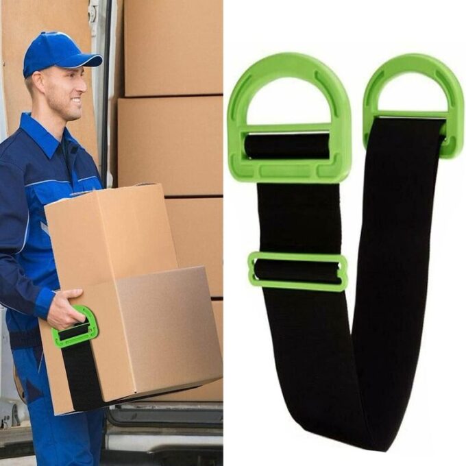 Correas de elevacion movil objetos pesados cuerda retractil ajustable