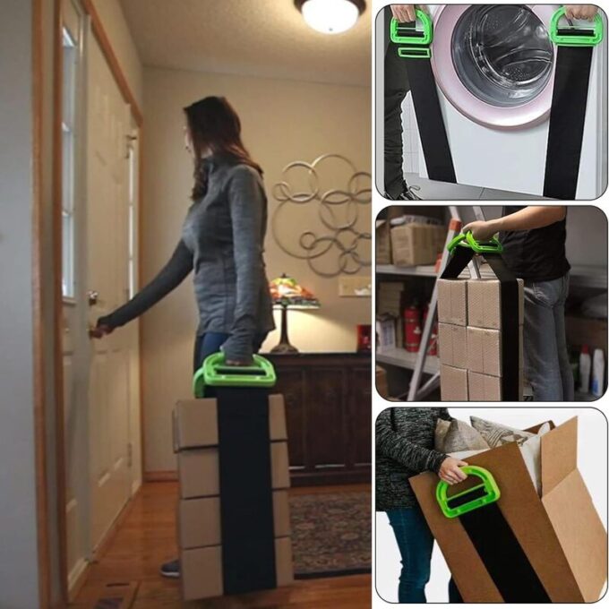 Correas de elevacion movil objetos pesados cuerda retractil ajustable
