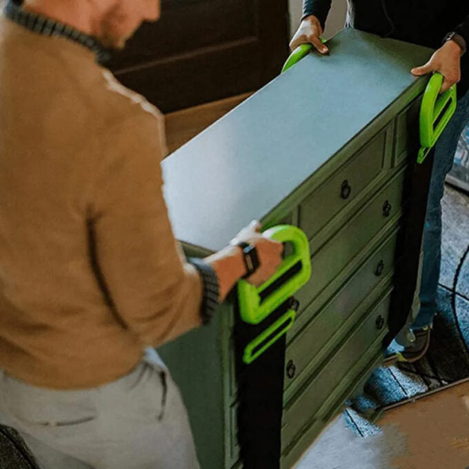 Correas de elevacion movil objetos pesados cuerda retractil ajustable