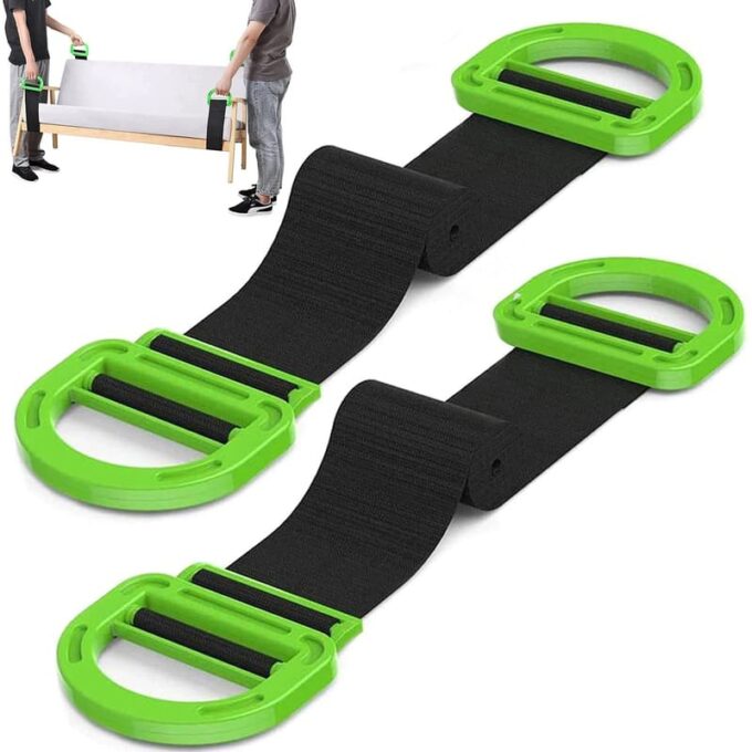 Correas de elevacion movil objetos pesados cuerda retractil ajustable