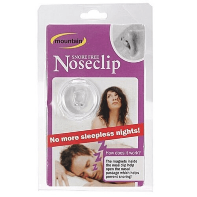 (1)Clip magnético nasal anti ronquidos apnea