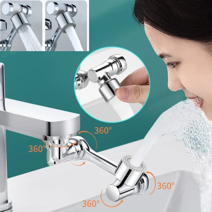 Extensor acero de presión para Grifo Giratorio 360°