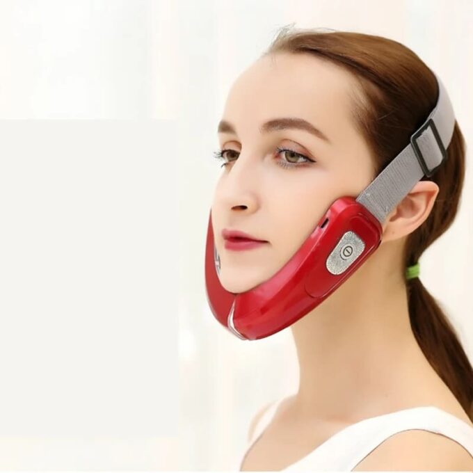 Adelgazante de papada estimulación vibratoria eléctrico recargable