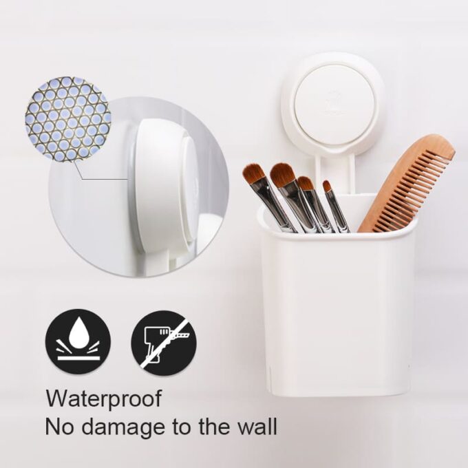 (1)Soporte adhesivo para celular en pared baño