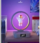 LAMPARA RELOJ ASTRONAUTA EN LA LUNA LED