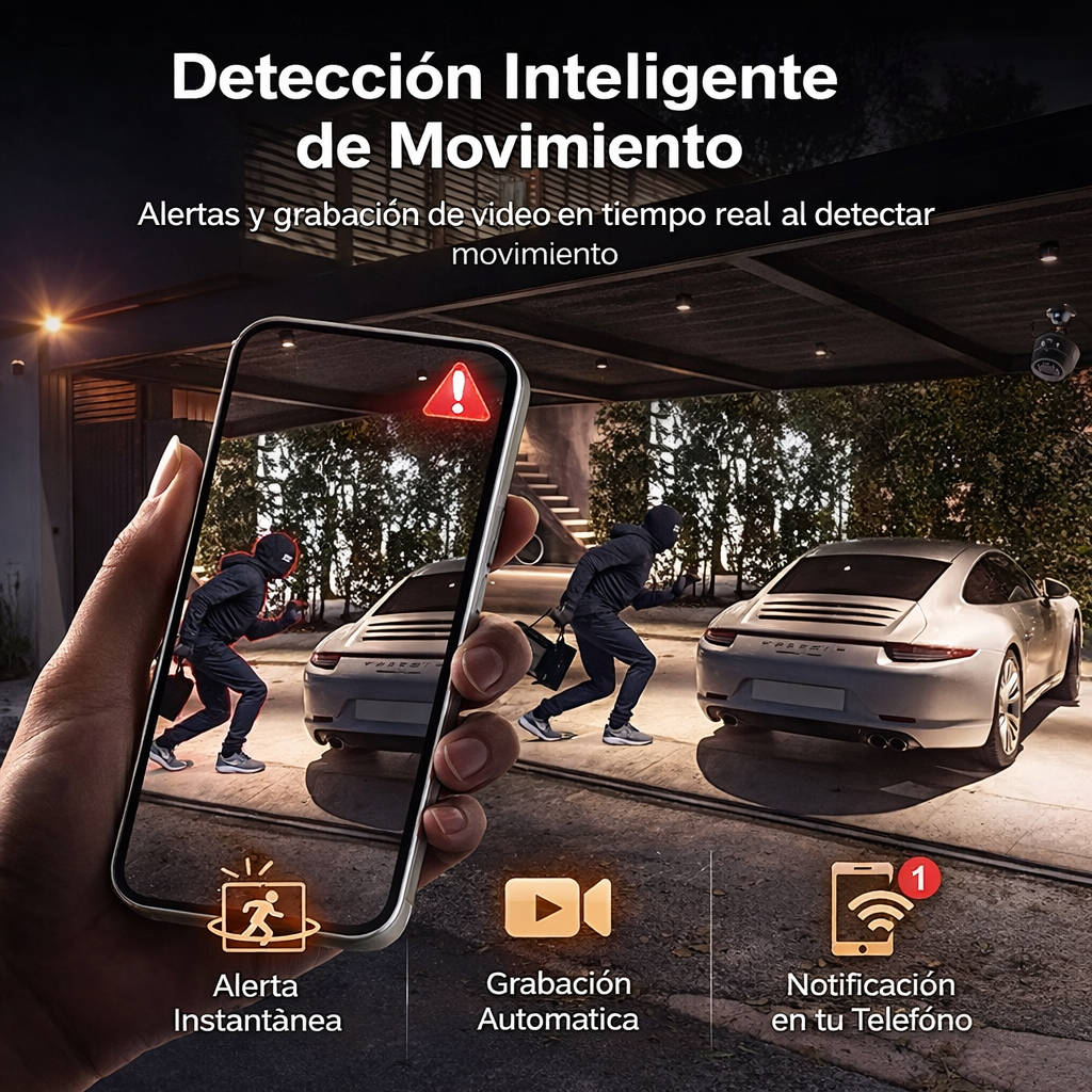 Mini Cámara de Seguridad A9 con Visión Nocturna – Vigilancia Discreta 📷