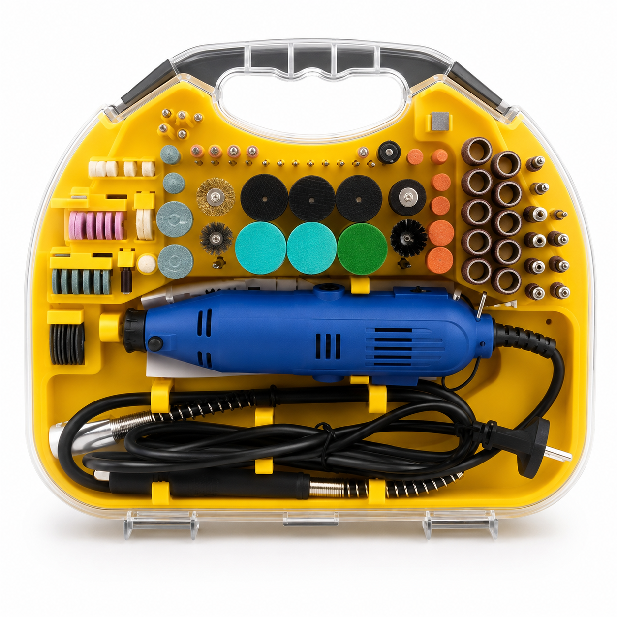 Mototool Eléctrico con Kit de Accesorios ⚙️ Ideal para Manualidades y Reparaciones