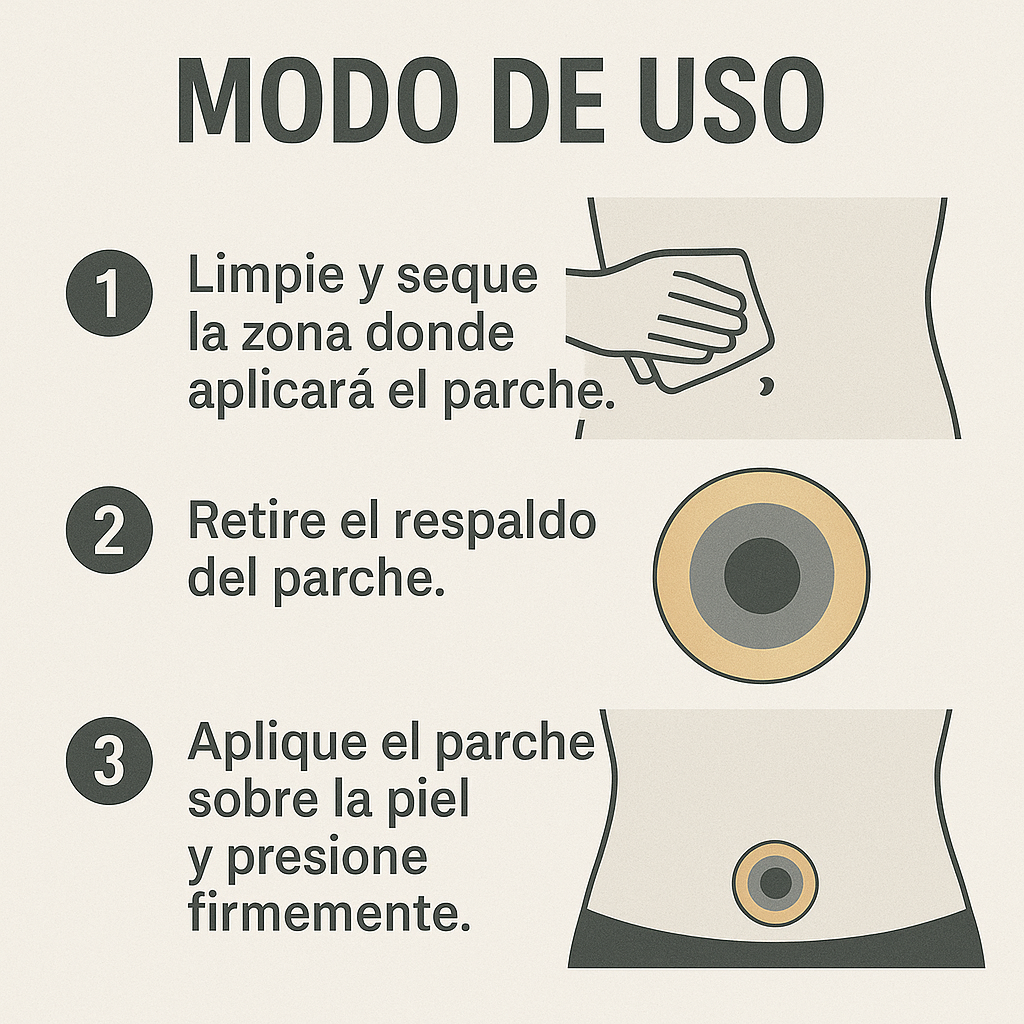 Parches Magnéticos Reductores X30 🧲 Apoyo para Control de Peso y Medidas