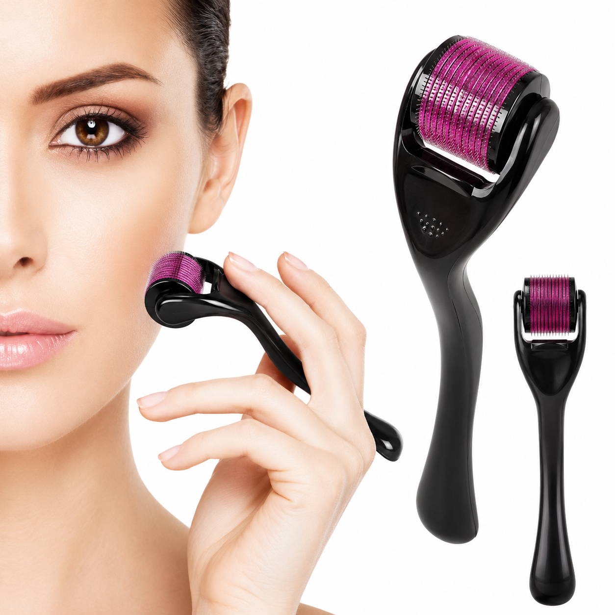 Derma Roller para Cicatrices, Acné y Celulitis – Rejuvenece tu Piel ✨